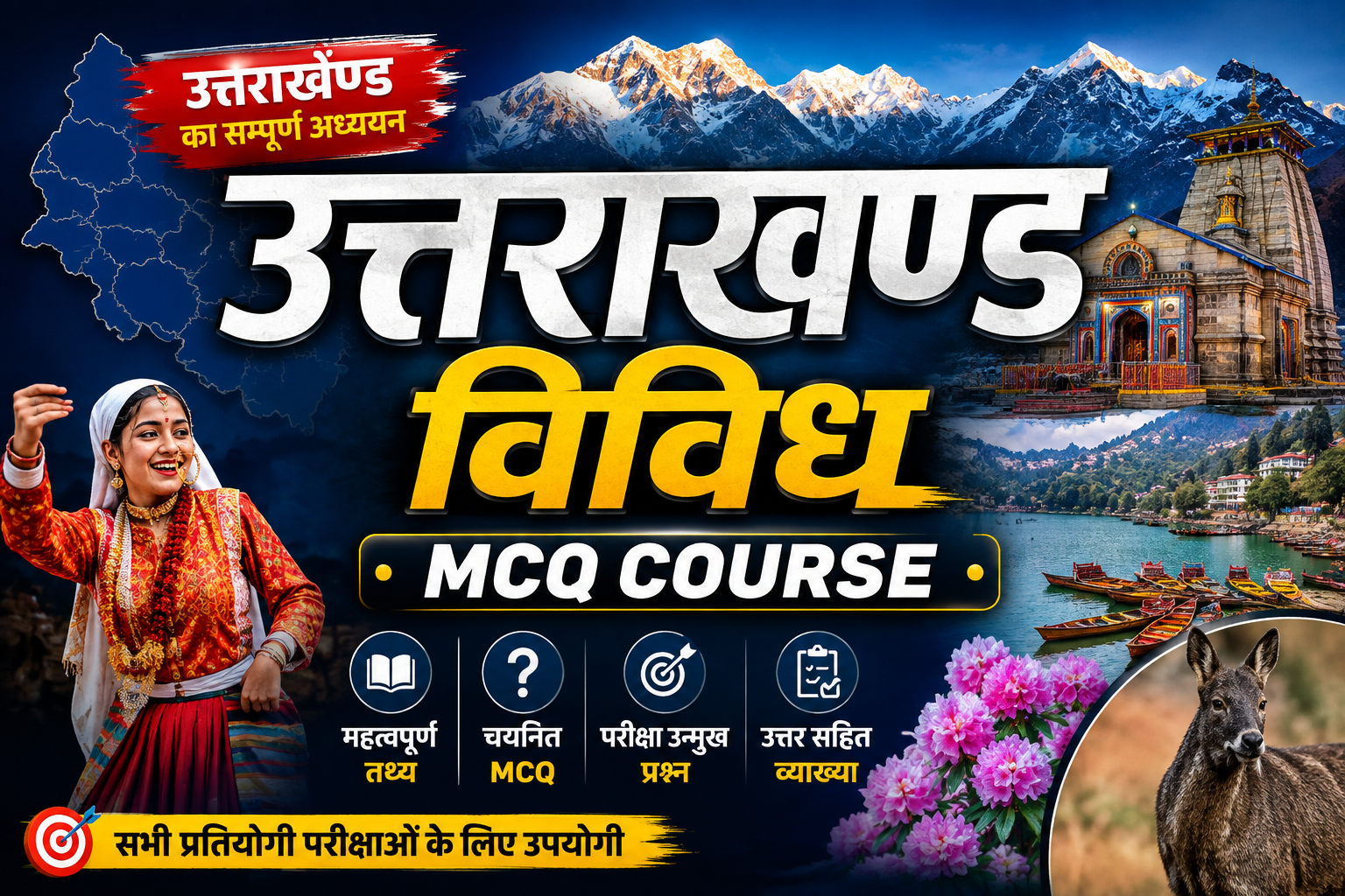 Uttarakhand विविध MCQ